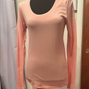 Active Basic Pink Fitted Blouse